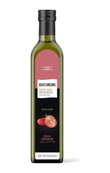 Asia's Dreams Üzüm Çekirdeği Soğuk Sıkım Yağ 250ml Asia's Dreams Üzüm Çekirdeği Soğuk Sıkım Yağ 250ml