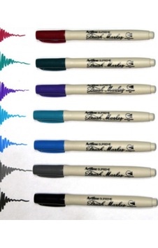 Supreme Brush Marker Fırça Uçlu Kalem 7 Renk Supreme Brush Marker Fırça Uçlu Kalem 7 Renk