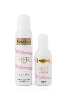 Panorama Her Kadın Parfüm EDT 100 ML + Deodorant 150 ML