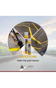 Safetyline Sprey Yol Çizgi Boyası Beyaz 750 Ml Safetyline Sprey Yol Çizgi Boyası Beyaz 750 Ml