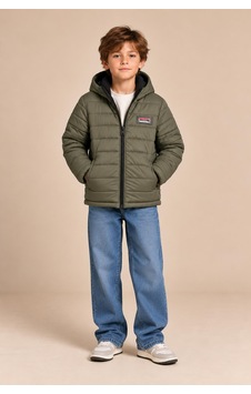 Alexandergardi Puffer Kapüşonlu Unisex Çocuk Şişme Mont Haki Alexandergardi Puffer Kapüşonlu Unisex Çocuk Şişme Mont Haki
