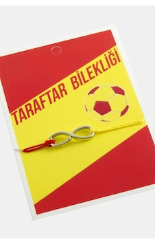Taraftar İp Bileklik Kırmızı Taraftar İp Bileklik Kırmızı