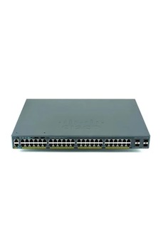 Cisco 2.el Network Cisco Ws-c-2960x 48 Port 10-100-1000 Gb Switch