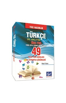 Ygs Hazırlık Türkçe Dil Anlatım 49 Yılın Tüm Türkçe Dil Anlatım
