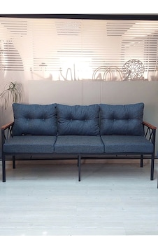Safir 3'lü Bahçe,balkon,teras,cafe,çay Seti,oturma Grubu,koltuk Takımı Mavi Safir 3'lü Bahçe,balkon,teras,cafe,çay Seti,oturma Grubu,koltuk Takımı Mavi