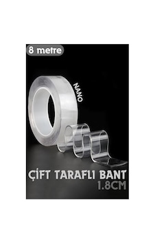 Zenvac 8 Metre Çift Taraflı Yapıştırıcı Bant Çivisiz Montaj 718950 Zenvac29