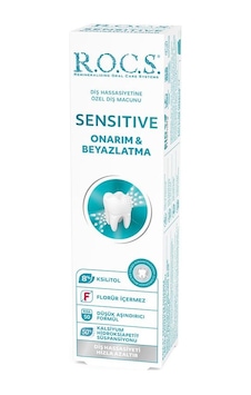 Rocs Sensitive Repair Whitening Diş Macunu 75 Ml Rocs Sensitive Repair Whitening Diş Macunu 75 Ml