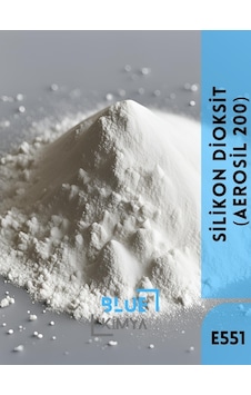 Blue Kimya Silikon Dioksit E551 1 KG