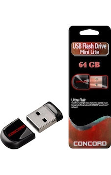 USB FLASH BELLEK 64GB MİNİ LITE CONCORD C-UML64