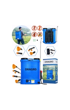 Dragro Drg-16 Lt M Sırt Tipi Akülü Yüksek Basınçlı Püskürtücü, Zirai Ilaçlama, Sulama, Püskürtme Pompası Dragro Drg-16 Lt M Sırt Tipi Akülü Yüksek Basınçlı Püskürtücü, Zirai Ilaçlama, Sulama, Püskürtme Pompası