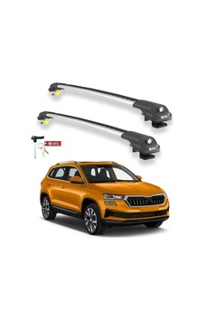 Turtle Skoda Karoq 2017-2025 Ara Atkı Air1 Gri