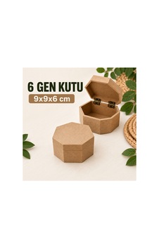 6 Gen Mdf Kutu 9x9x6 Cm Ham Ahşap Menteşeli Dekoratif Kutu Bej 6 Gen Mdf Kutu 9x9x6 Cm Ham Ahşap Menteşeli Dekoratif Kutu Bej