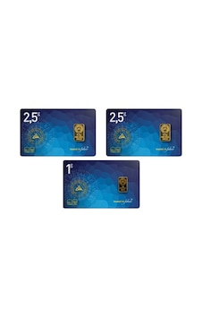 Ahlatcı Kuyumculuk 24 Ayar-6 Gram Külçe Altın (2.5x2 +1) Ahlatcı Kuyumculuk 24 Ayar-6 Gram Külçe Altın (2.5x2 +1)