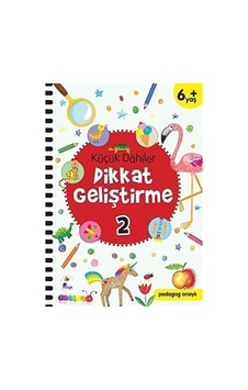 Küçük Dahiler Dikkat Geliştirme 2 6+ Yaş : Pedagog Onaylı Sku: Zeusstk8bd5e9e8c8 Küçük Dahiler Dikkat Geliştirme 2 6+ Yaş : Pedagog Onaylı Sku: Zeusstk8bd5e9e8c8