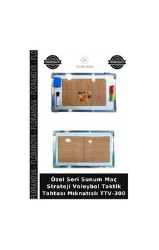Özel Seri Sunum Maç Strateji Voleybol Taktik Tahtası Mıknatıslı Ttv-300