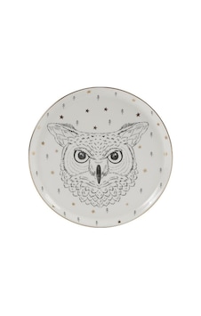 Porland Forest Owl Düz Tabak 20 Cm Porland Forest Owl Düz Tabak 20 Cm