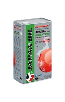 Japan Oil Molytech SN+ Plus Tam Sentetik 5W-30 Motor Yağı 5 L Japan Oil Molytech SN+ Plus Tam Sentetik 5W-30 Motor Yağı 5 L