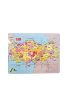 Türkiye Haritası Yapboz Puzzle 25x35 - 2 Adet