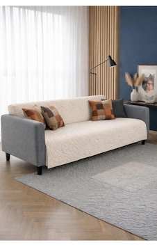 Wellsoft Süngerli Koltuk Örtüsü 170x210 Cm Krem Wellsoft Süngerli Koltuk Örtüsü 170x210 Cm Krem