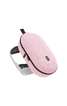 Medium Sert Taşıma Çantası Meta Quest 3s/3/oculus Quest 2 Uyumlu, Pembe M42-pm Medium Sert Taşıma Çantası Meta Quest 3s/3/oculus Quest 2 Uyumlu, Pembe M42-pm
