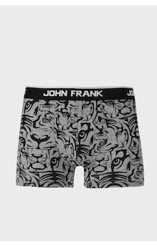 John Frank Desenli Pamuklu Boxer Erkek Boxer Jfbtora04 Gri John Frank Desenli Pamuklu Boxer Erkek Boxer Jfbtora04 Gri