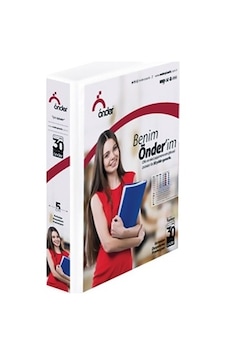 Önder Sunum Klasörü 2 Halkalı 90 Mm A4 Beyaz  2009-5
