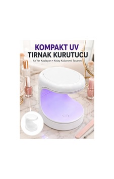 Seyehat Tipi Mini Oje Kurutucu Ultraviole Mor Işık Protez Tırnak Kurutucu Yeni Ne - Hs08377644-5