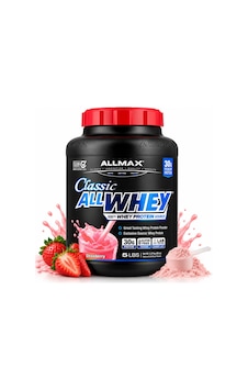Allmax, Classıc Allwhey 100% Whey Protein Strawberry 2.27 Kg Allmax, Classıc Allwhey 100% Whey Protein Strawberry 2.27 Kg