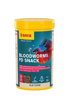Sera Bloodworms Fd Snack Kan Kurdu 250 Ml 24 Gr Sera Bloodworms Fd Snack Kan Kurdu 250 Ml 24 Gr