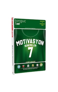 Tonguç 7. Sınıf Motivasyon Denemeleri 4 Lü Tonguç 7. Sınıf Motivasyon Denemeleri 4 Lü