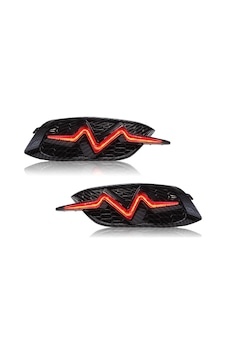 Autogp Honda Civic Fc5 Arka Sis Lambası Ledli Ritim Dizayn Kırmızı 2017 / 2021 Autogp Honda Civic Fc5 Arka Sis Lambası Ledli Ritim Dizayn Kırmızı 2017 / 2021