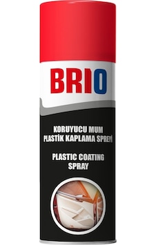 Brio Koruyucu Mum Plastik Kaplama Spreyi Transparan Şeffaf 400 ML Brio Koruyucu Mum Plastik Kaplama Spreyi Transparan Şeffaf 400 ML
