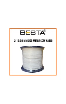 2+1 500 Metre 0,50 Mm Cctv Kablo Kd-1385