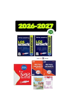 Partikül Matematik 8. Sınıf Partikül Matematik Seti Full Set Partikül Matematik Partikül Matematik 8. Sınıf Partikül Matematik Seti Full Set Partikül Matematik