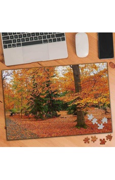 Sonbaharda Sararmış Yapraklar 240 Parça Puzzle Yapboz-74840 Sonbaharda Sararmış Yapraklar 240 Parça Puzzle Yapboz-74840