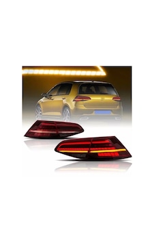 Golf 7 - 7,5 7,5 Dizayn Higline Kırmızı Stop Takımı Golf 7 - 7,5 7,5 Dizayn Higline Kırmızı Stop Takımı