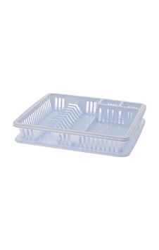 Omnipazar Sy-5514 Plastik Tek Katlı Elite Bulaşık Kurutmalık Tabaklık Beyaz Omnipazar Sy-5514 Plastik Tek Katlı Elite Bulaşık Kurutmalık Tabaklık Beyaz