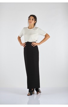 Garni Minimalist Maxi Etek - Yüksek Bel, Günlük & Şık Bordo Garni Minimalist Maxi Etek - Yüksek Bel, Günlük & Şık Bordo