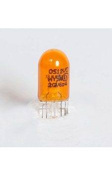 2 Adet T10 Dipsiz Ampul Turuncu 12v 5w