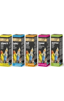 5'li Kuş Vitamin Seti, Sağlıklı Beslenme İçin Gerekli Takviye 5'li Kuş Vitamin Seti, Sağlıklı Beslenme İçin Gerekli Takviye