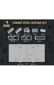 Birsan Hidrolik Motor Standart Detaylı Yer Hidroliği Brs 102-std