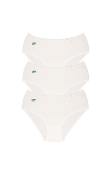 Dondeza 3'Lü Bambu  L / Xl Beden Beyaz 10 Kadın Külot Beyaz