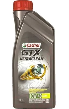 Castrol GTX Ultraclean 10W-40 A3/B4 Sentetik Motor Yağı 1 L Castrol GTX Ultraclean 10W-40 A3/B4 Sentetik Motor Yağı 1 L