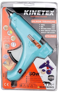 Lunaev 60 W Anahtarlı Sıcak Mum Silikon Tabancası Lunaev 60 W Anahtarlı Sıcak Mum Silikon Tabancası