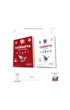 Limit 9. Sınıf Coğrafya Konu Anlatım Ve Soru Bankası 2 Kitap Seti Limit 9. Sınıf Coğrafya Konu Anlatım Ve Soru Bankası 2 Kitap Seti