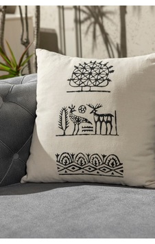 Hitit Desen El Baskısı Kırlent Kılıfı 2 Li Set 45x45 Cm %100 Organik Hambez Kumaş Ekru - 678650351 Ekru Hitit Desen El Baskısı Kırlent Kılıfı 2 Li Set 45x45 Cm %100 Organik Hambez Kumaş Ekru - 678650351 Ekru