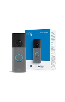 Halkalı Görüntülü Kapı Zili Kablosu Kablolu Görüntülü Kapı Zili En Yeni Nesil Video Kapı Zili Kamerası Retinal 2k, Optimize Edilmiş Yakınlaştırma 6x'e Kadar Ring Aboneliği İçin