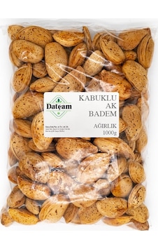 Kabuklu Ak Badem 1kg Kabuklu Ak Badem 1kg