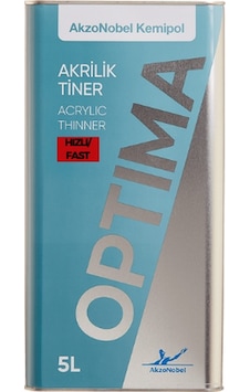 AKZO NOBEL OPTİMA ÜNİVERSAL AKRİLİK TİNER HIZLI 5 LT AKZO NOBEL OPTİMA ÜNİVERSAL AKRİLİK TİNER HIZLI 5 LT