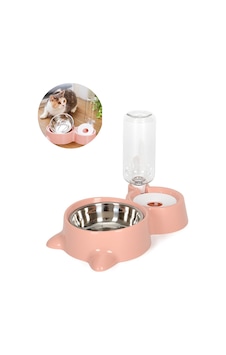 Technosmart Otomatik Su Sebilli Büyük Boy Kedi Köpek Mama ve Su Kabı